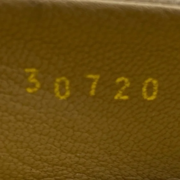 Garnet Hill Womens Shoes Leather Flats Sz 8 Tan Black Suede Cap Toe Italy Chic - Picture 8 of 11